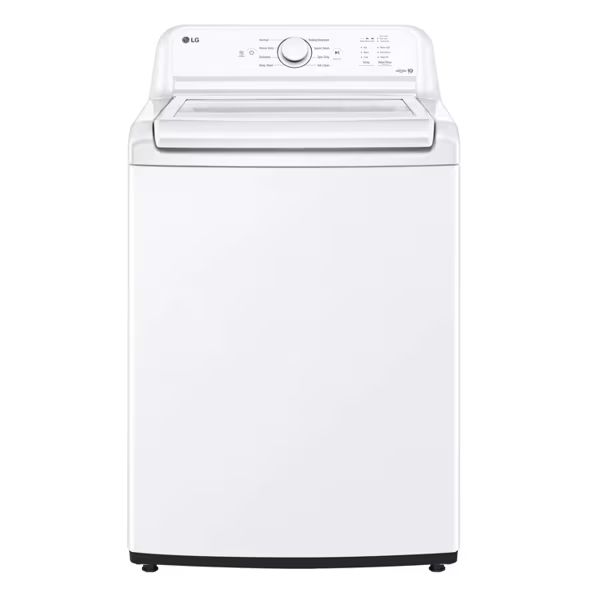 LG – 4.1 Cu. Ft. Ultra Large Capacity Top Load Washer TurboDrum Technology – White