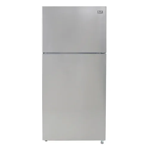 AVANTI – 18.0 Cu. Ft. Frost-Free Top Freezer Refrigerator – Stainless Steel
