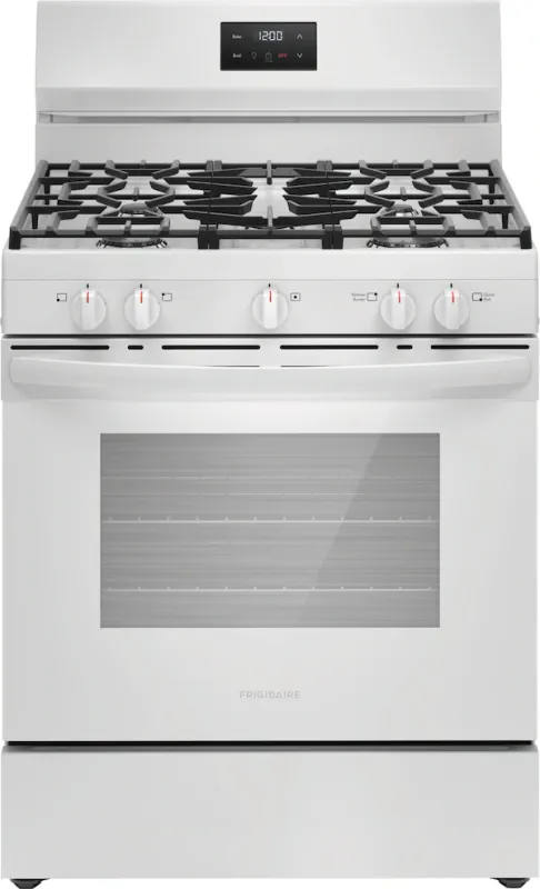 FRIGIDAIRE – 30" Freestanding Gas Range – White