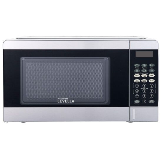 PREMIUM LEVELLA – 0.7 Cu. Ft. Countertop Microwave - Stainless Steel
