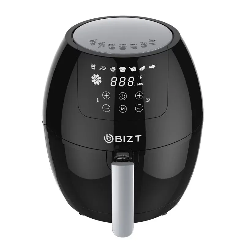 BIZT – 5.0 qt Digital Air Fryer – Black