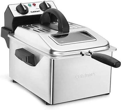 CUISINART – 4 Qt. Professional Deep Fryer – Stainless Steel