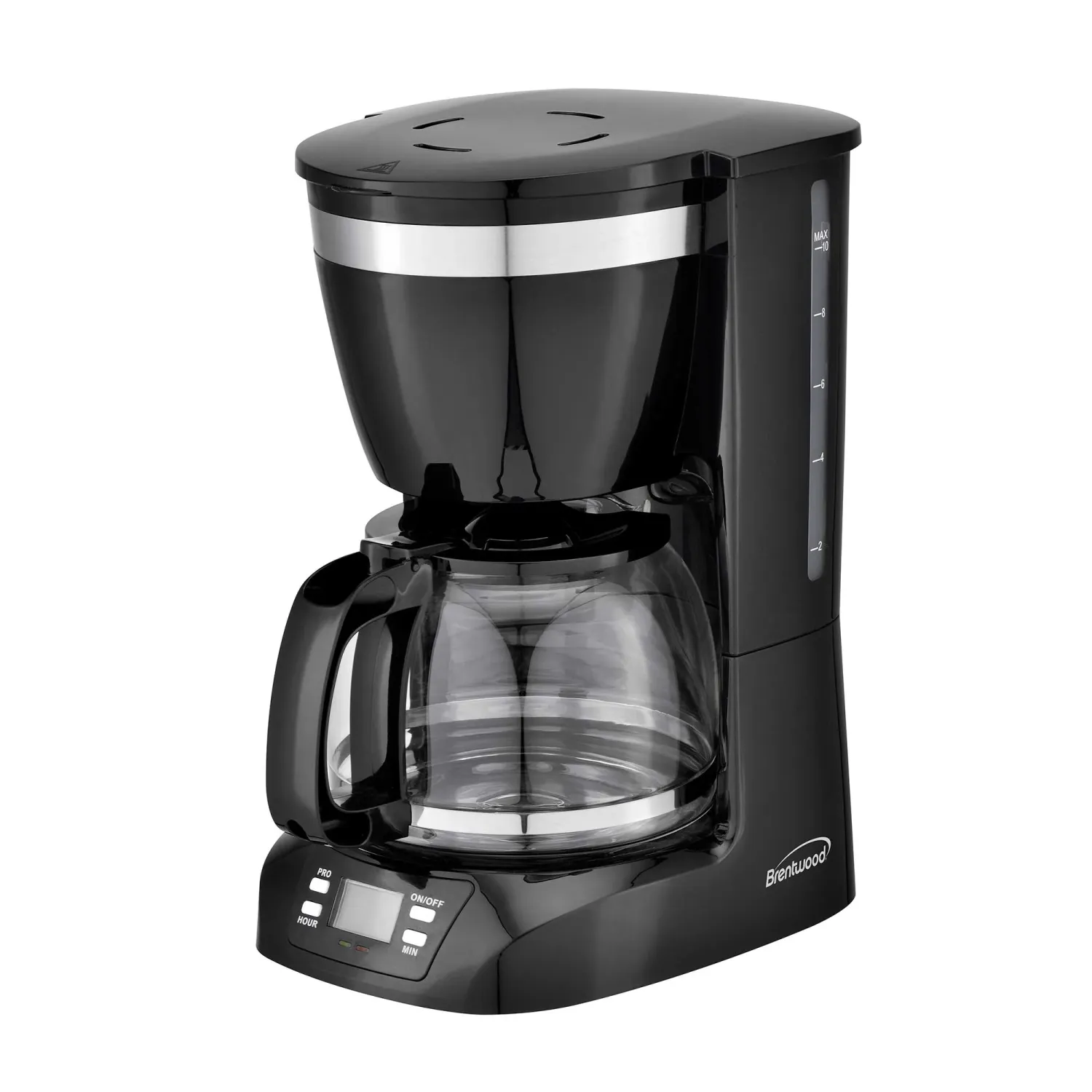 BRENTWOOD – 10-Cup Digital Coffee Maker – Black