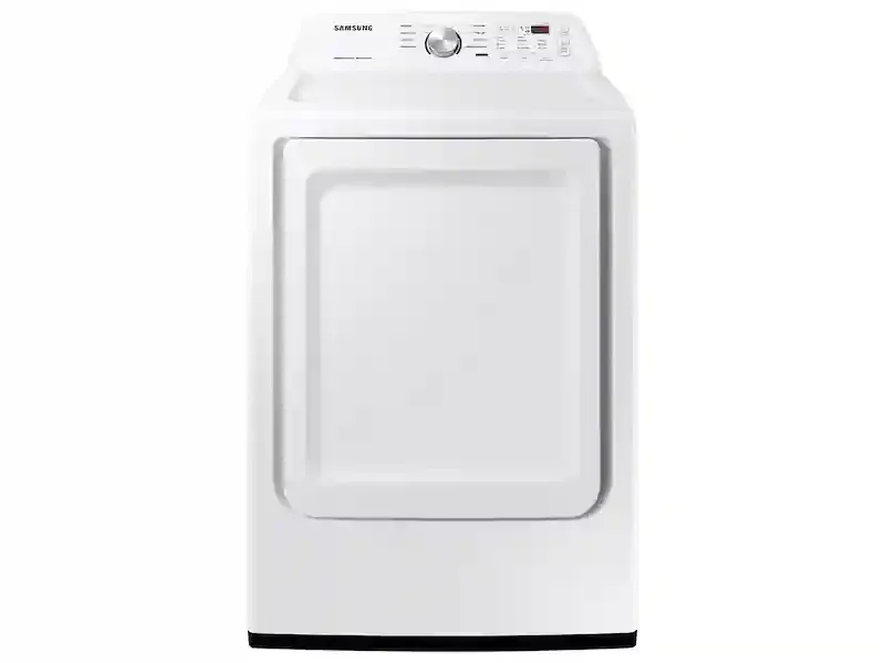 Samsung 7.2 cu. ft. Vented Electric Dryer with Sensor Dry in White DVE45T3200W