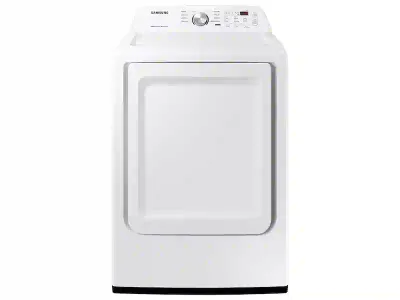 Samsung 7.2 cu. ft. Vented Electric Dryer with Sensor Dry in White DVE45T3200W