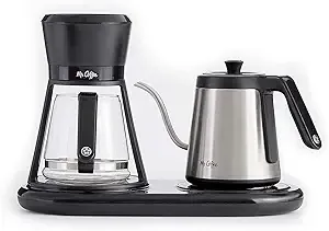 MR. COFFEE – 6‑Cup All‑in‑One Pour‑Over Coffee Maker – Black MR. COFFEE – 6‑Cup All‑in‑One Pour‑Over Coffee Maker – Black
