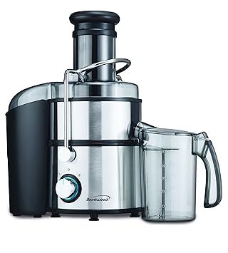 BRENTWOOD – 800 W Power Juicer – Stainless Steel