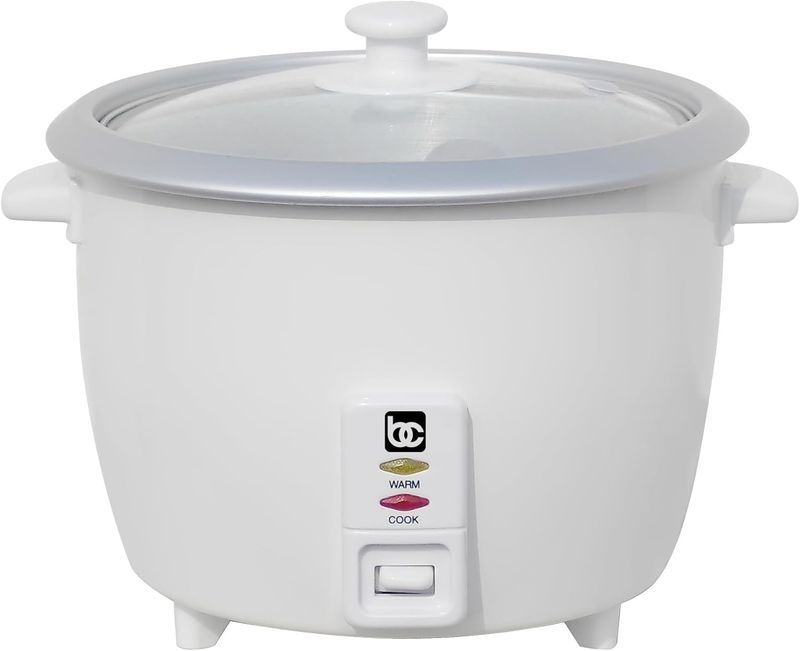 BENE CASA – 10‑Cup Rice Cooker 700 W – White BENE CASA – 10‑Cup Rice Cooker 700 W – White