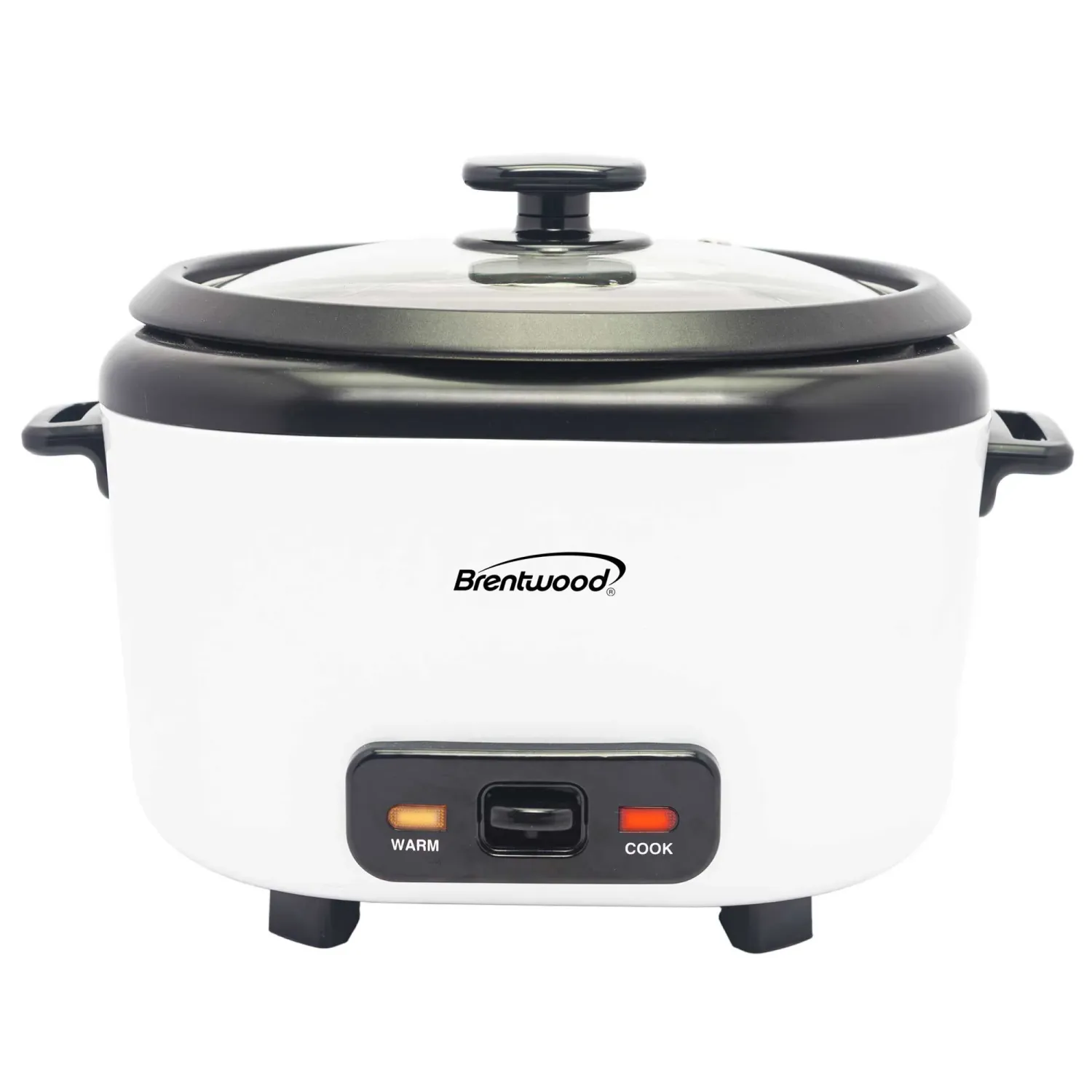 BRENTWOOD – 10 Cup Rice Cooker with Steamer 700 W – White