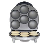 BRENTWOOD – 6 Arepa Maker 1200W – Silver