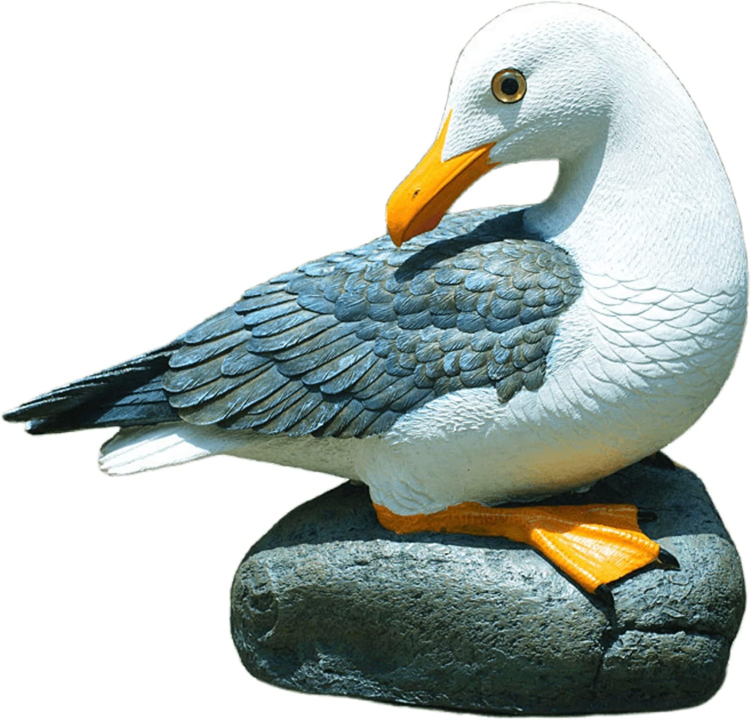 EUIROET – Real Seagull Outdoor Statue (Garden Bird Sculpture) – Resin EUIROET – Real Seagull Outdoor Statue (Garden Bird Sculpture) – Resin