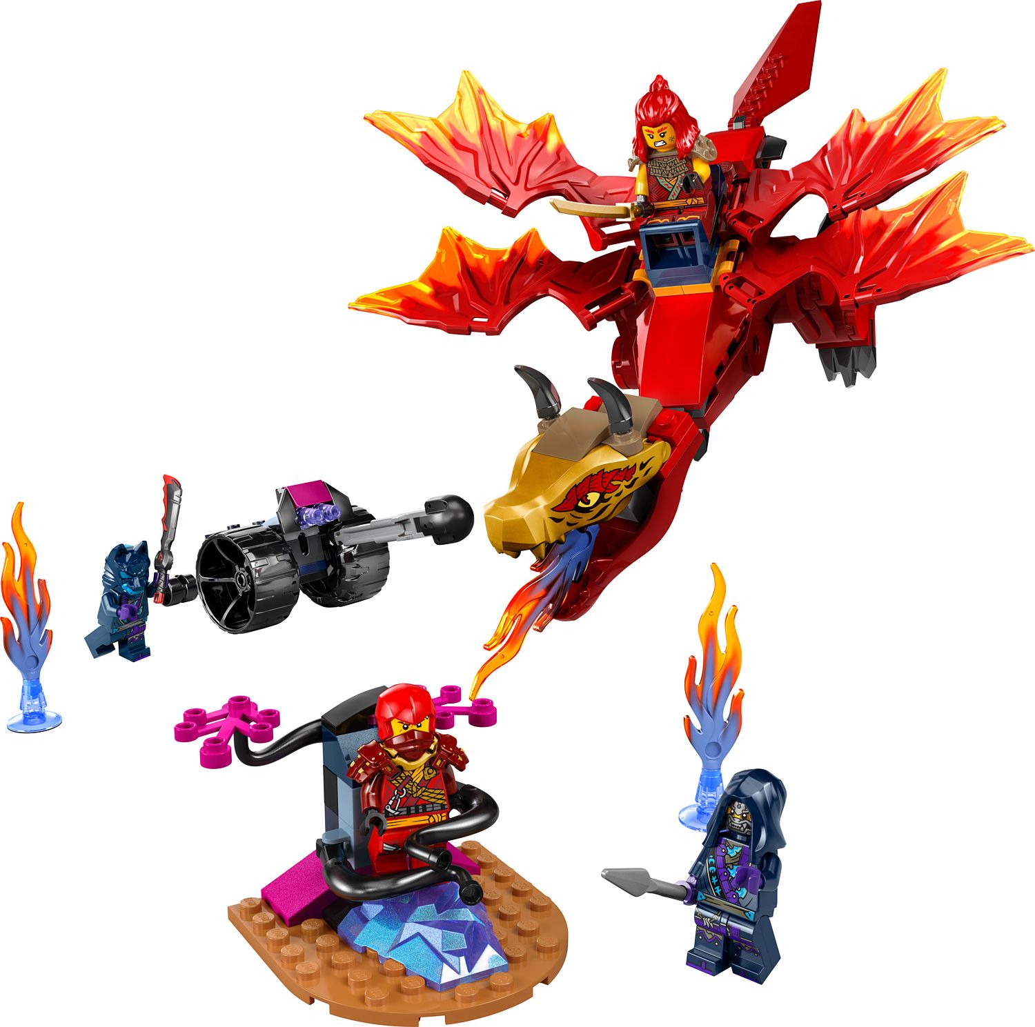 LEGO NINJAGO Kai Source Dragon Battle 71815