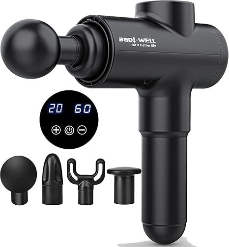 GUN DEEP – Massage Gun Deep Tissue with High Torque Motor – Deep Black