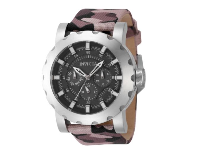 INVICTA – I-Force Commando Men's Watch – 46mm, Camouflage, Brown