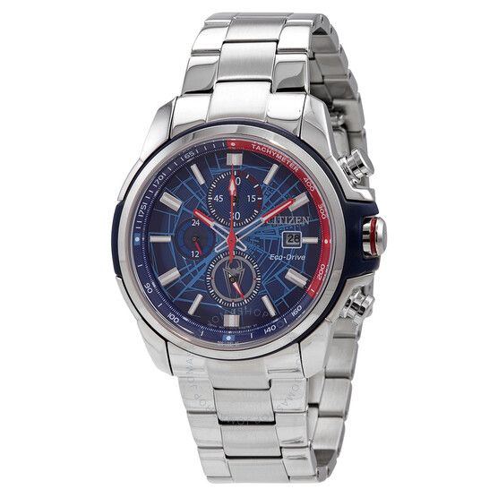 CITIZEN – Eco-Drive Marvel Spider-Man Men’s Watch – 44 mm, Stainless Steel