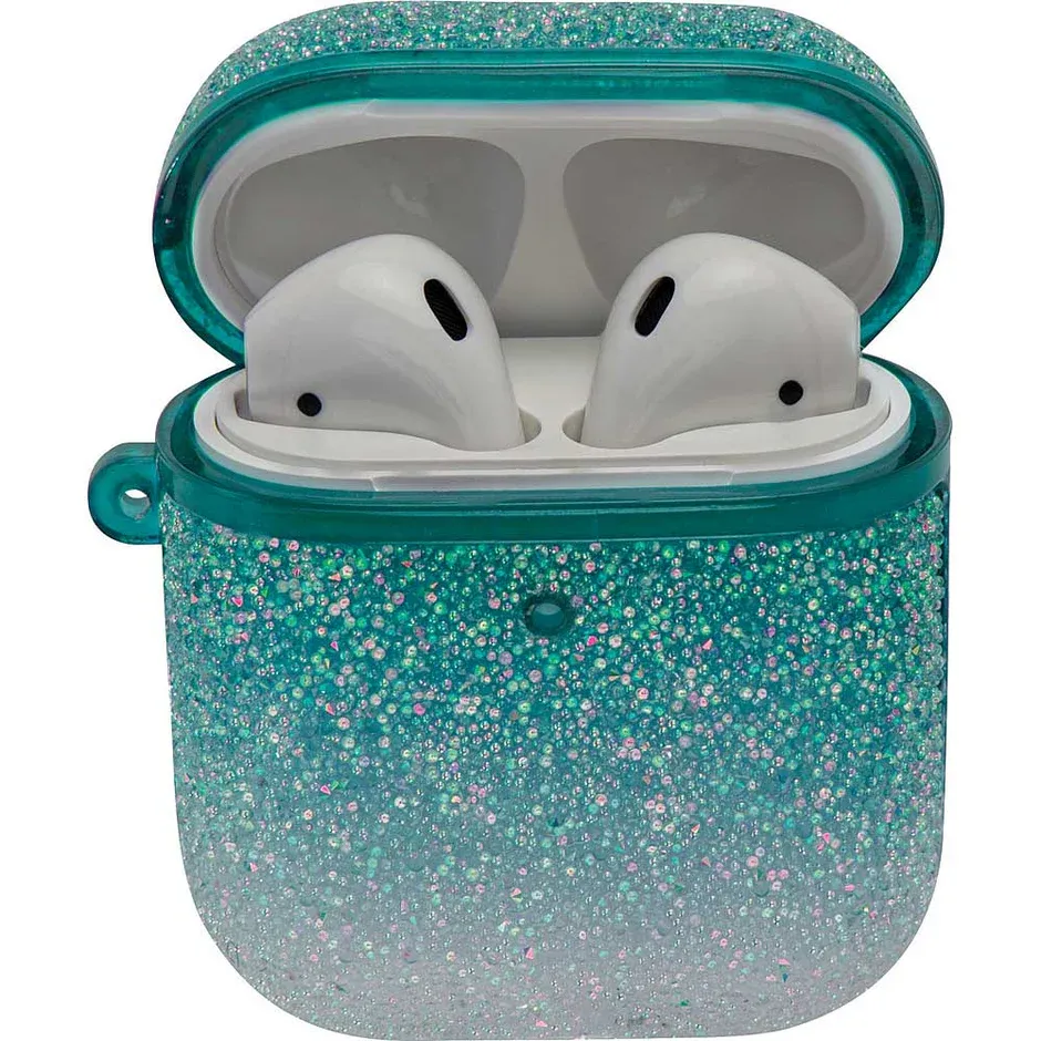 SKYLAR CRYSTAL – 3D AirPod Heart Case – Blue