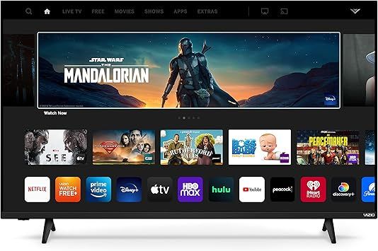 VIZIO – 50" Class M6 Series 4K QLED HDR Smart TV – Black