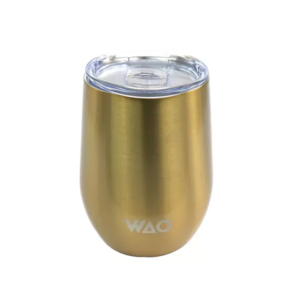 WAO – 12 oz Stainless Steel Stemless Tumbler WAO – 12 oz Stainless Steel Stemless Tumbler