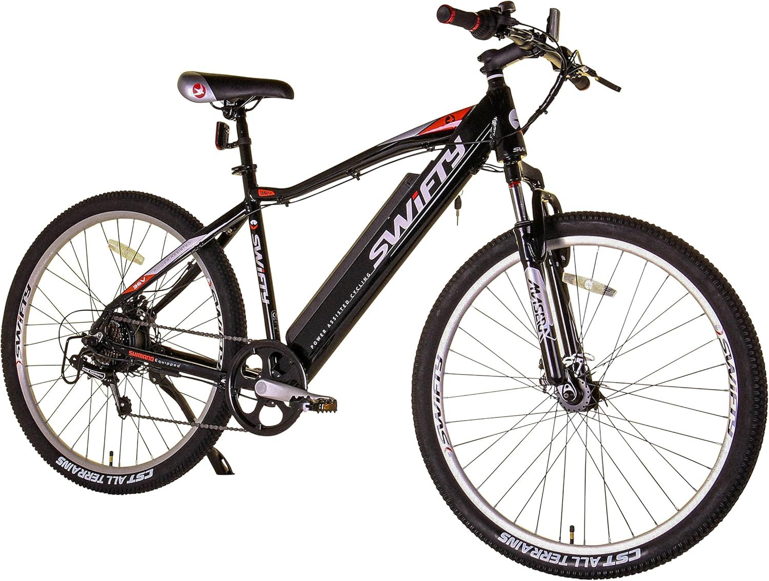 SWIFTY – 36V Electric Bike AT656 – Black