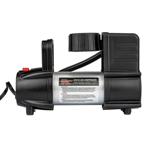 AUDIOPIPE – 12V Portable Air Compressor 100 Psi – Black