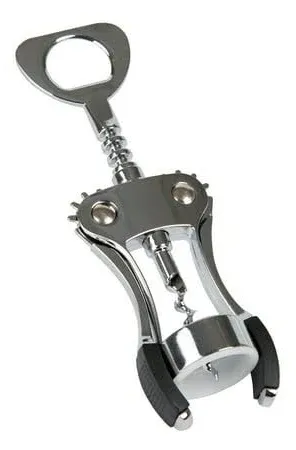 BENE CASA – Silver Chrome Wing Corkscrew