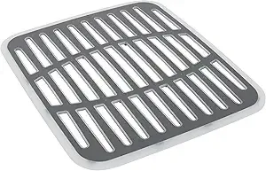 CORA – Small Sink Mat – Gray/Clear