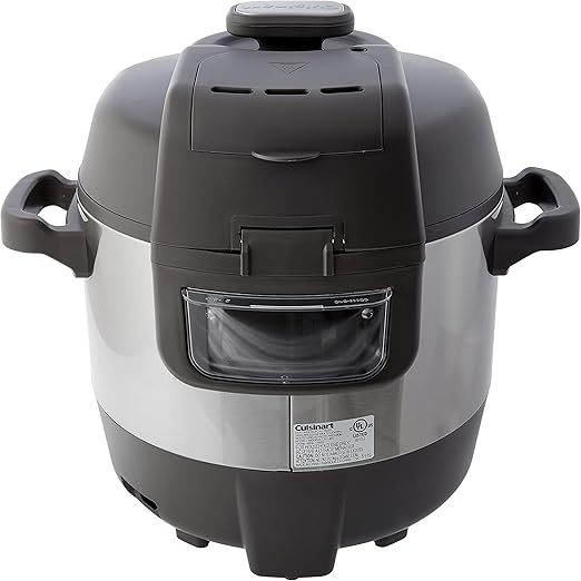 CUISINART – 6 Qt. High Pressure Multicooker – Stainless Steel/Black