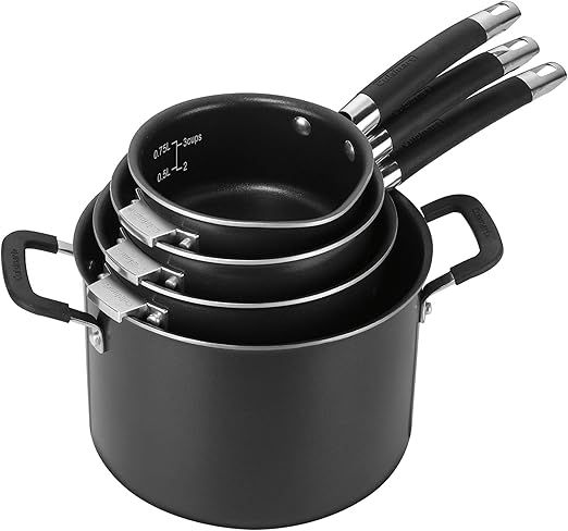 CUISINART – SmartNest 12-Piece Nesting Cookware Set – Aluminum
