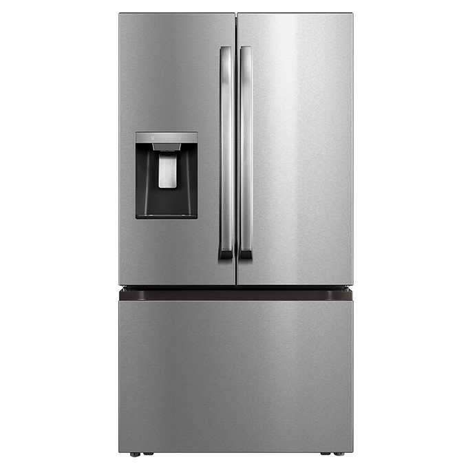 MIDEA – French Door Refrigerator 29.3 Cu. Ft. – Stainless Steel MIDEA – French Door Refrigerator 29.3 Cu. Ft. – Stainless Steel