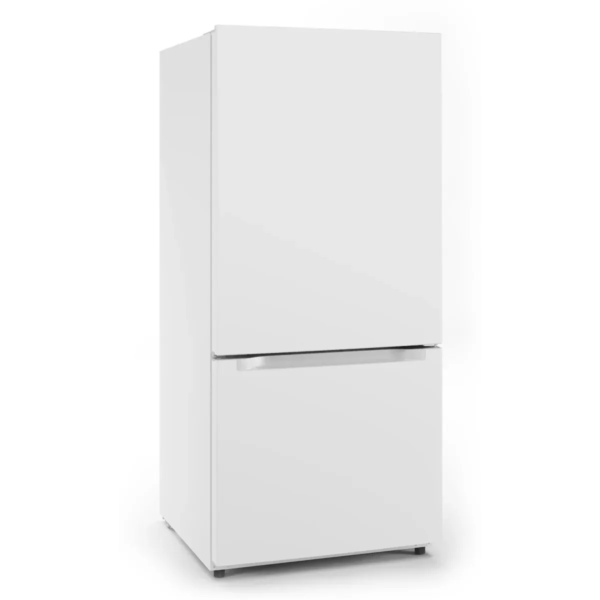 Midea – 18.7 Cu. Ft. Bottom Mount Refrigerator – White