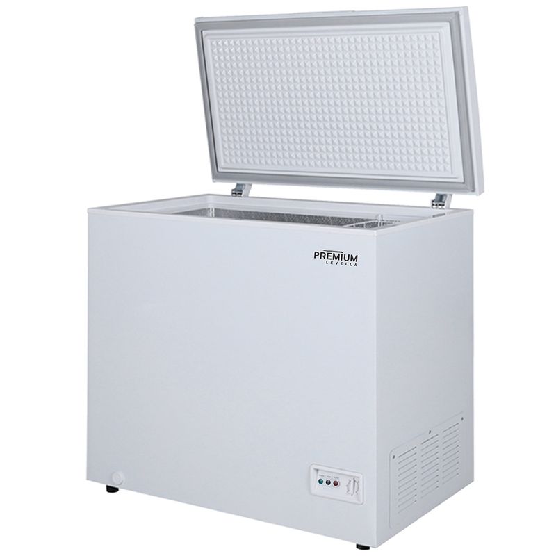 Premium 10.0 Cubic Foot Manual Defrost Dual Function Chest Freezer with Removable Storage Basket - White PFR10400X