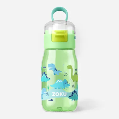 ZOKU – Kids Flip Gulp Bottle – Green Dino
