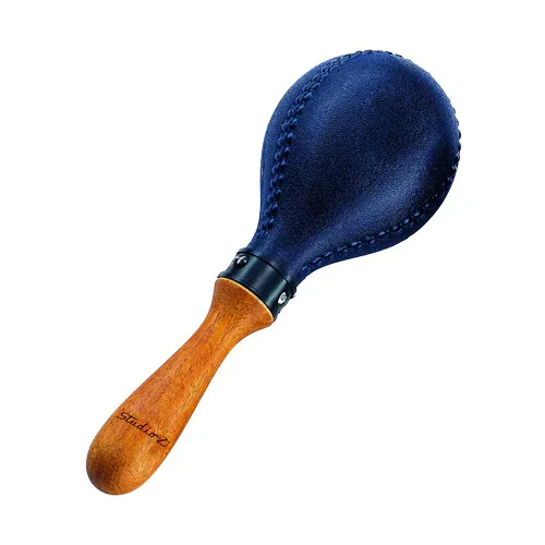 ZEBRA – Plastic Concert Maracas with Wood Handle – Brown