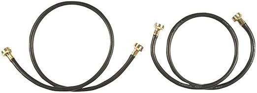 FRIGIDAIRE – 4' Rubber Fill Hose for Washer – Black