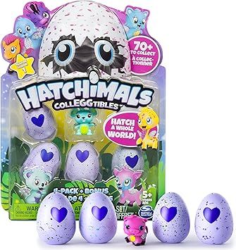 HATCHIMALS – Colleggtibles 4-Pack + Bonus Character – Multicolor