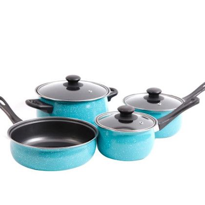 GIBSON – 7-Piece Casselman Nonstick Cookware Set
