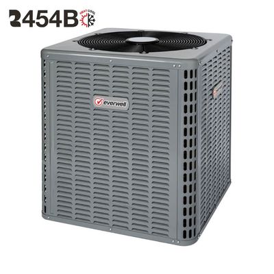 EVERWELL – A/C Condensing Unit Top-Discharge 60000 BTU 220V Cooling Only R454B 15 SEER2 – Gray