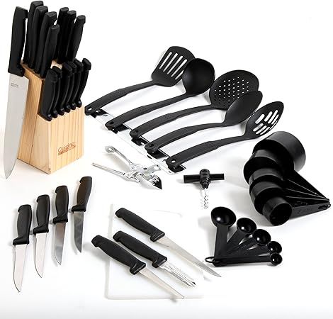 GIBSON CUISINE – Flare 41-Piece Cutlery Combo Set