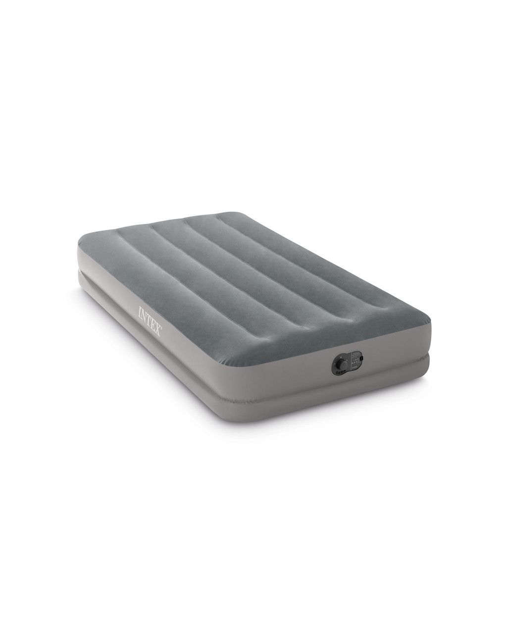 INTEX – Dura-Beam Standard Prestige Mid-Rise Air Mattress with Fiber-Tech Technology – Twin Size