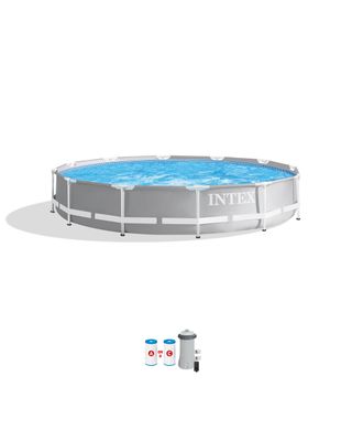 INTEX – Prism Frame Above Ground Swimming Pool