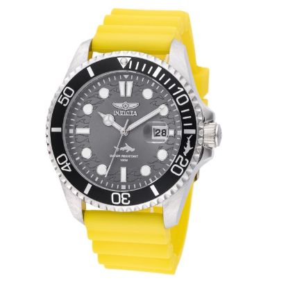 INVICTA – Pro Diver Shark Men's Watch – 43mm – Yellow