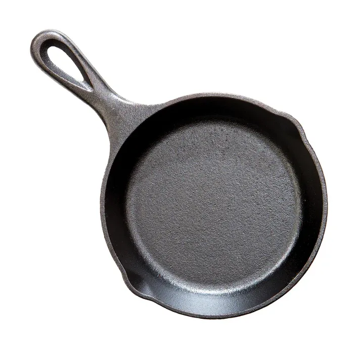 LODGE – 5" Pre-Seasoned Mini Cast Iron Skillet – Black