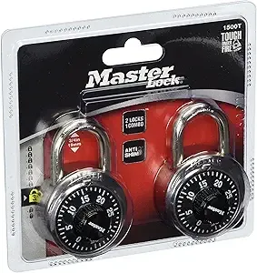 MASTER LOCK – 1500T Combination-Alike Padlocks – 2 Locks