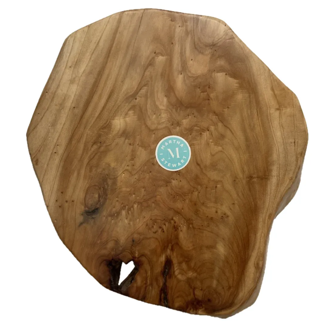 MARTHA STEWART Natural Clear Serving Board