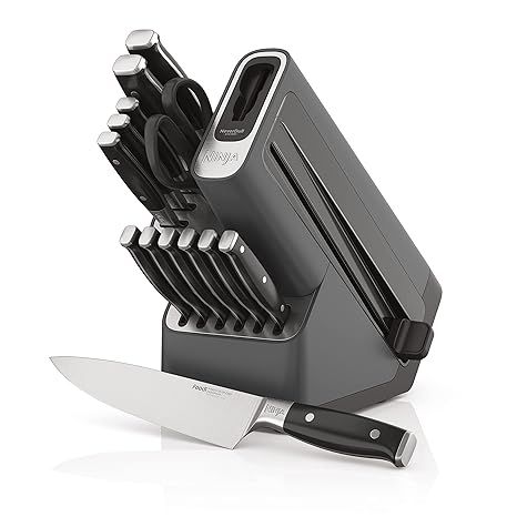 NINJA – Foodi NeverDull Knife Block Set 14-Piece – Black