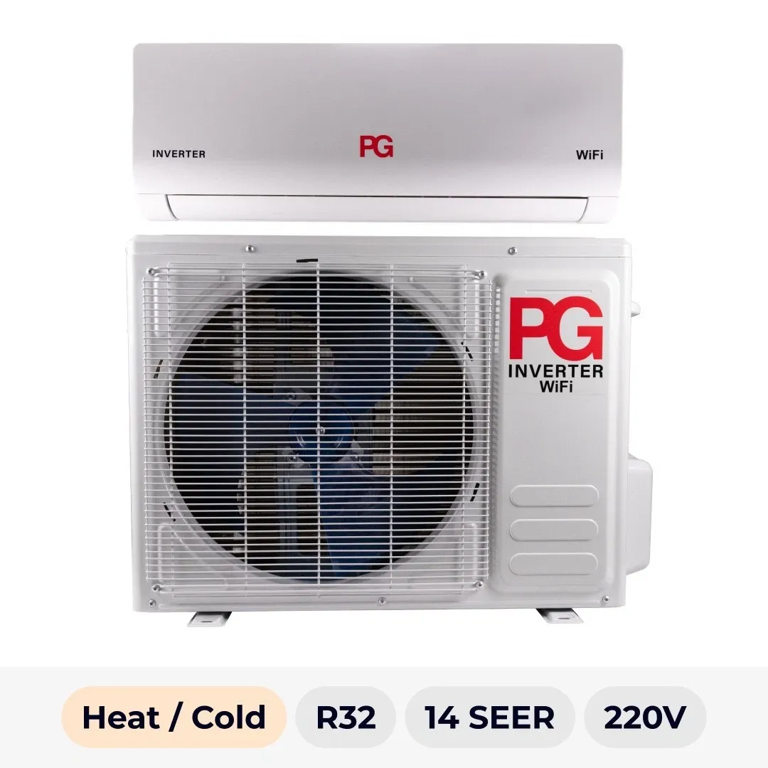 PG Mini Split 12000 BTU 14 Seer ON/OFF 220V Cooling Only PG-12S14-2C