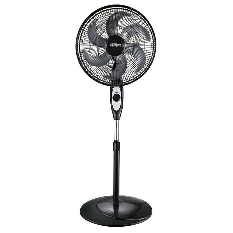 PREMIUM – Stand Fan 18 PREMIUM – Stand Fan 18" 3-Speed High Velocity, Adjustable Tilt – Black