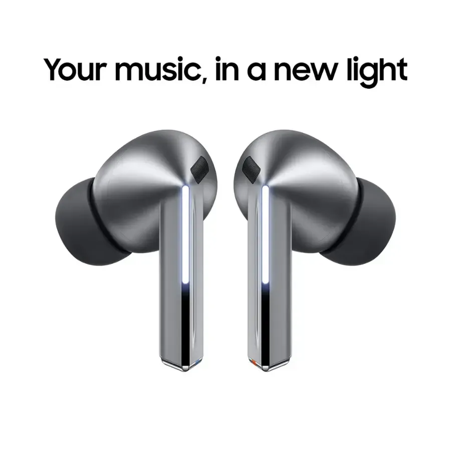 SAMSUNG – Galaxy Buds3 Pro True Wireless Bluetooth Earbuds with Adaptive Noise Cancelling – Gray