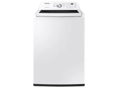 Samsung 4.5 cu. ft. Top Load Washer with Impeller and Vibration Reduction in White WA45T3200AW/A4 Samsung 4.5 cu. ft. Top Load Washer with Impeller and Vibration Reduction in White WA45T3200AW/A4