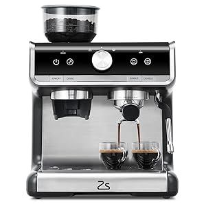ZS - Espresso Machine with Grinder CM5020-UL – Stainless Steel